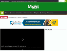 Tablet Screenshot of miningnewszambia.com